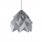 Petite suspension Origami Moth Grise